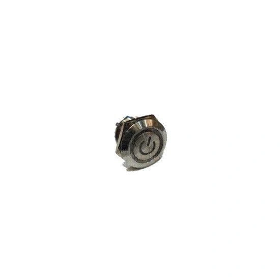 BOTAO FACEADO ILUMINADO 12VDC (COD. FILNELEC FLM 25-FJ-2-EC003S22Z_10P_B12V_HK)